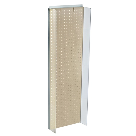 Azar Displays 13.5"W x 44"H Pegboard Powerwing Display 700350-ALM